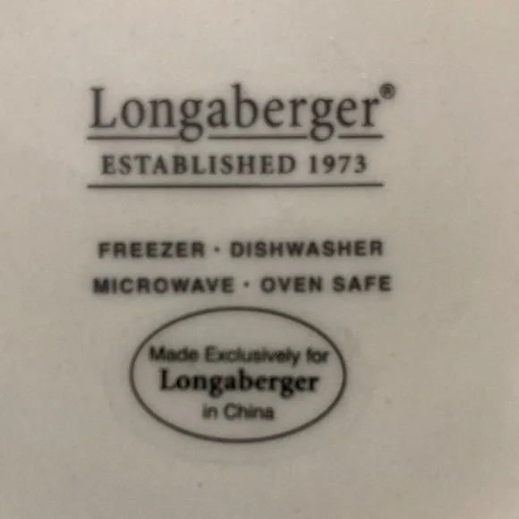 Longaberger Bundle - Bag and Canister Crock (NWOT) - Picture 10 of 15